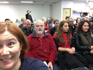 Nice crowd for tonight’s @wpmelbourne meetup! #wpmelb Too bad @pwcc is off in France. (Thomas Jefferson’s coming hoooome…) https://t.co/qmgP9in1Y8