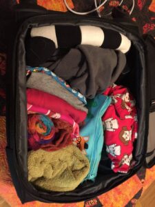 Packing for @KnitGuildNSW Camp. My onesie takes up 1/3 of my suitcase. 🤔 https://t.co/pTVvoSlUfN