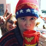 Wonder Beanie is finished! (Cameo by fellow Amazonian @ailsad.) #knitcamp https://t.co/NncFvxrN4V https://t.co/akMOTHoiUu