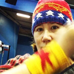 Deflecting bullets with my knitted gauntlet. #knitcamp https://t.co/73nQUSVDs3 https://t.co/koKnOwP9Pu