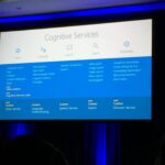 AI and Cognitive services. Relevant to my interests. I’m starting to come around on voice as input device. #MSBuildTour https://t.co/UbSPxmeHqd