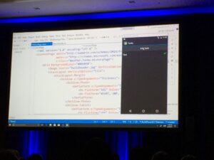 Building Xamarin app and starting with the quintessential example: building a To Do list. #MSbuildtour https://t.co/277wKQSmbl