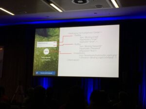 Enjoying the highlights of local companies! @thenickrandolph from Built to Roam showing off app they built for @boostjuiceoz. #MSBuildTour https://t.co/yawwYO2cpG