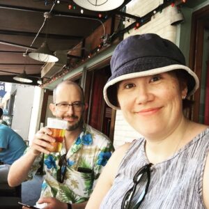 Well-earned 🍺. (Supposedly the best Happy Hour in Santa Monica!) https://t.co/qz0HOY8iB0 https://t.co/1SUL1vKWJp