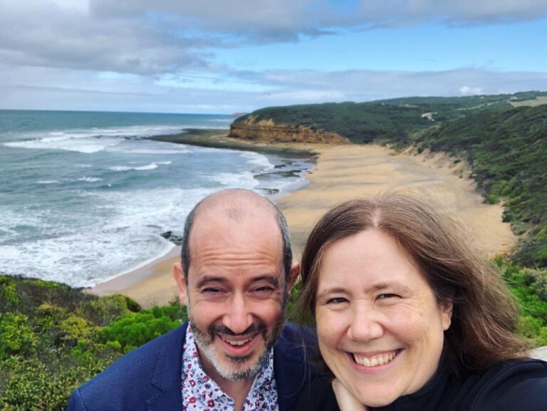 This is 43... at Bells Beach, where the finale of the cinematic classic Point Break took place. Happy birthday to me!