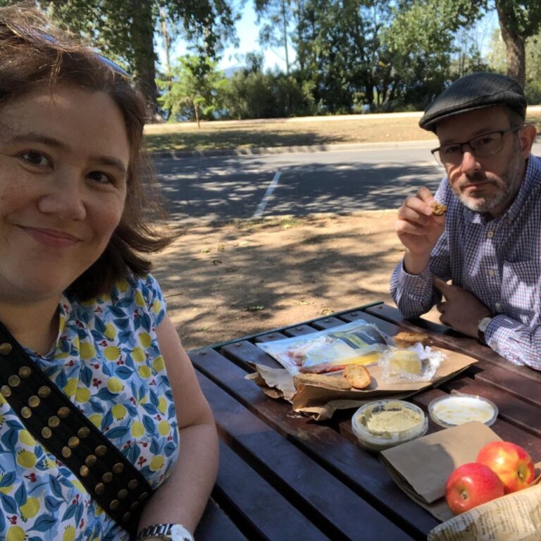 Today was a long road trip through Victoria with walks in botanical gardens in Colac and Ballarat. Time to head home and lock ourselves in with the cats...