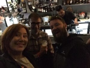 Enjoying @DDDPerth speaker drinks! @FakeSamRitchie @usualballer #dddperth https://t.co/7Hts00RlbX