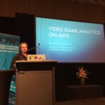 My old colleague Richard Morwood is going to tell us about using AWS for near real time video game analytics. #YOWData https://t.co/i059EAzTvh