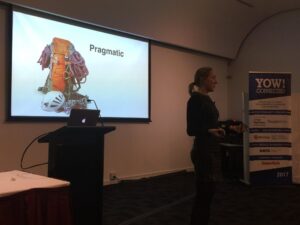 “At @jetbrains, we think the tooling is as important as the language.” Keynote speaker @sveta_isakova telling us about Kotlin #YOWconnected https://t.co/YjjW9bvFiB