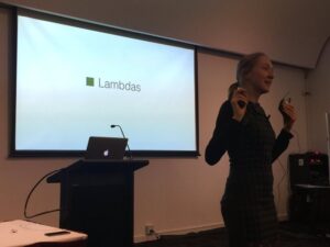 Lambdas! You can use them in Kotlin for real programming, “not just academic.” 😂 #YOWconnected @sveta_isakova https://t.co/aWYPhAmjfx