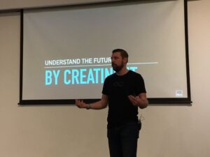 How do you understand the future? BY CREATING IT. 🙌 Really loving @whalec’s inspiring call-to-arms this morning. #YOWConnected https://t.co/O8vsrIO1Do