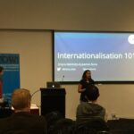 My old @canva colleagues @shipra_ships and @jeamesbone talking i18n at #YOWConnected. (Using @canva to present too!) #dogfooding https://t.co/MuFzh132ZM