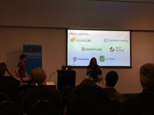 Really good, practical info on i18n processes, acronyms, and tools from @shipra_ships. @canva #YOWConnected https://t.co/6s6zV5K44R