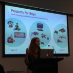 Products for preteen boys dominated by tech-related brands (LEGO, Nintendo, etc) but for girls there’s a big gap. #YOWConnected @SaraJChipps https://t.co/DyN60Z4B3c