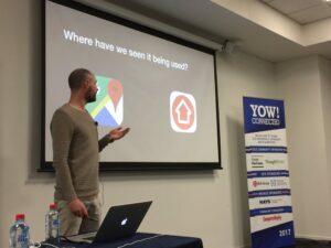 Learning about SEO and Universal Links in apps from @ChaiseHock. Google Maps and @REA_Group do it particularly well! #YowConnected https://t.co/E7MQ5RZWQG