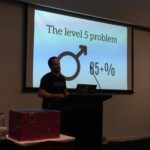 “The Level 5 Problem” - 85% of the ppl on floor are guys, all sharing same facilities. Leads to, uh, issues. 😂💩 #YOWConnected @Hatchman76 https://t.co/IymCrRwyA7