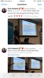 @knightstickc I’m honestly disappointed your hashtag didn’t trend. #yackfacts #YowConnected https://t.co/NVmFcDI2fk