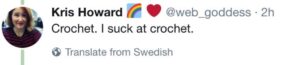 RT @ADuckIsMyFiend: @web_goddess @mmastertheone Twitter thinks this is Swedish 😂 https://t.co/8I1xtiMlDu