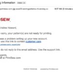 @McCallPatternCo I have now received 5 identical emails in the last 24 hrs letting me know that the pattern, which I have printed, is not ready for printing. https://t.co/Vfqn3rC5GO