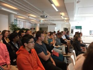 Full house at @pivotallabs as @nicola_rushton kicks off today’s #sydtechtalks panel about building great product teams! https://t.co/N1oPMSzTey