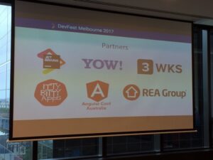 Excited for the start of @gdgmelbourne #devfest17! Thrilled to be here on @yow_conf’s behalf. https://t.co/1VebIFs3zw