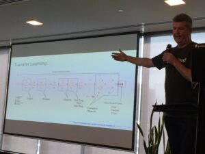 “Not Hot Dog” makes an appearance in a discussion of Transfer Learning. Of course. 😂 #devfest17 @gdgmelbourne https://t.co/ntbiiUW01K