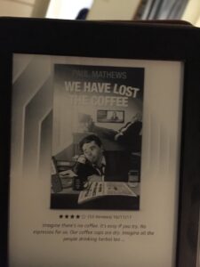 Just realised my Kindle is advertising the weirdest books. What’s Paul Mathews’ obsession with losing things? What is a NIGHTMARE CROUTON?! https://t.co/7sogf13LP0