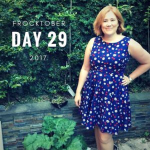 Day 29. Vintage-style party dress. #madebyme #frocktober #frocktober2017 https://t.co/Xsga2Z98tf https://t.co/IdzeeUCGup