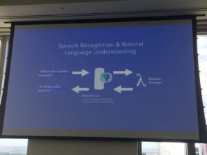 They call it Lex “because it’s what’s inside Alexa.” 😂 Hadn’t noticed that until now. #awsstartupday https://t.co/gIiS9lFjR5