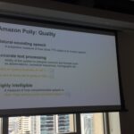 “It’s nice to know, we’re going to Nice.” Surprisingly difficult problem but Amazon Polly handles text-to-speech perfectly. #AWSStartupDay https://t.co/loAIG3hB1N