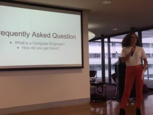 Hearing how @taminap's tech career started with hacking her brother's computer and customising her MySpace page! @indigitek https://t.co/PwpHkb0FhI