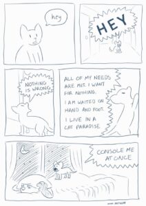 RT @eevee: gosh, i sure love my cat anise! here's a little comic i made about him so you can get to know him too!! https://t.co/6BAGzWXI14