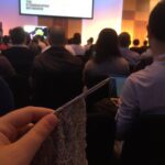 Knitting in the back row, as promised. @lachlanhardy @Xavier_Ho #summit17 https://t.co/BLP8BbvKfE