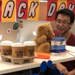 They hacked a teddy bear and poked LEDS in its eyes. 😱😂 #myobhackday https://t.co/8yg19uTId9