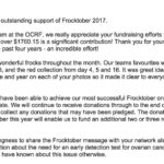 Thanks to everyone who supported me in #frocktober this year - over $1700 raised for the @ocrfaustralia! They sent me the loveliest email and specifically mentioned their fave frocks. 😊 ❤️👗 https://t.co/Md05gkgTaY