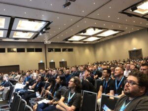 SCIENCE! 👩🏻‍🔬 The four locations/signals that contribute to the hipster genome. 😂 (I suspect some self-identification happening in the #yow17 audience!) https://t.co/uAsrGWfWrG