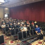 View from the stage as Day 2 kicks off at #yow17. Impressed so many braved the incoming 🌧💧💨! (Don't worry stragglers...) https://t.co/nYBhLVdN7l