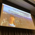 Such great energy from @ghohpe in day 2's opening keynote. Love the cameo by 🐭! #yow17 https://t.co/kGbb4jCp9q