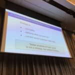 "'We gotta win this race!' That's not a strategy; that's ambition baby!" Strategy is defining what you won't do - not just wishful thinking. #yow17 @ghohpe https://t.co/lJWa4SOXda