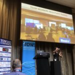 Some interesting ideas for re-teaming from @heidihelfand: Survey folks to see if they want to move. Allow them to negotiate their own "trades" between teams. Have retros on team composition. I love all of these and wish more companies would use. #yow17 https://t.co/hzsGrNOuxA