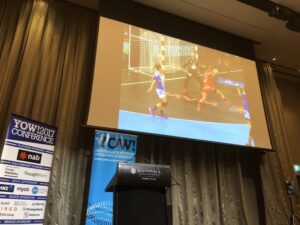 I did not expect to learn about handball at a tech conference... but I loved the video @smamol just showed. Strong women working together on a team to do amazing things!! #yow17 https://t.co/WQ9TQPinmg