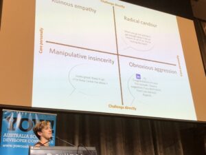 OHHHH. "Obnoxious aggression." Probably a better name than mansplaining. That's what it is. 👏 #yow17 https://t.co/QBcS8KL4RQ