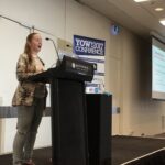 Fascinating. @SaraJChipps found that girls would get excited by wearables but shut down when she mentioned coding. So she had to rebrand coding as customisation, or giving the device "superpowers". #yow17 https://t.co/gbgaTqoALP