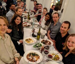 RT @lynnlangit: great conversations at @yow_conf speaker dinner #yow17 https://t.co/1pGOTubHqK