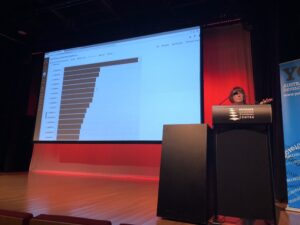 It's important for developers to learn about visualisations, especially for big data and ML projects. It helps you sense-check the results and also share with non-devs on the team, says @lynnlangit. #yow17 https://t.co/T4g0oq9tuO