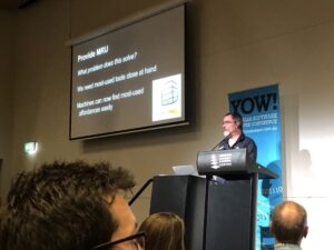 Most Recently Used is notion of providing the most used tools in API responses. Make it quick and easy for machines to do repetitive tasks, just like you would a human. #yow17 @mamund https://t.co/9TsJD3rART