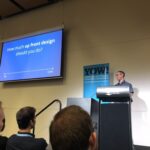 If waterfall says to do all the design up front and agile says to do none, how much should you do? @simonbrown (ever the consultant) says "it depends" and "just enough." #yow17 https://t.co/mYSPMiImEC