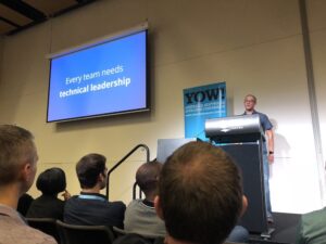 At its essence, software architecture is about technical leadership... and every team needs technical leadership. #Yow17 @simonbrown https://t.co/Ybh0DYefCB