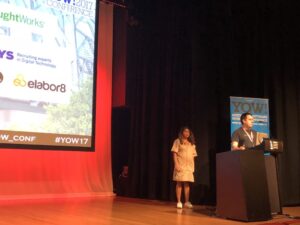 Excited to have Enrique from Data Science Brisbane hosting this session at #yow17! https://t.co/rwaAYixXEe https://t.co/JCu7VFSaey