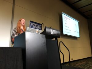 Big crowd for @SaraJChipps's talk on @jewelbots at #yow17! @evanderkoogh @amykate_94 @Mandy_Kerr https://t.co/E637hd5aVz